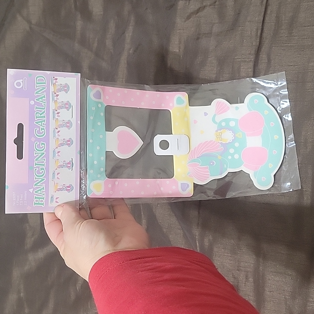 💜4/ $10💜 NEW Infant Rocking Horse Hanging Garland Decoration Baby Shower